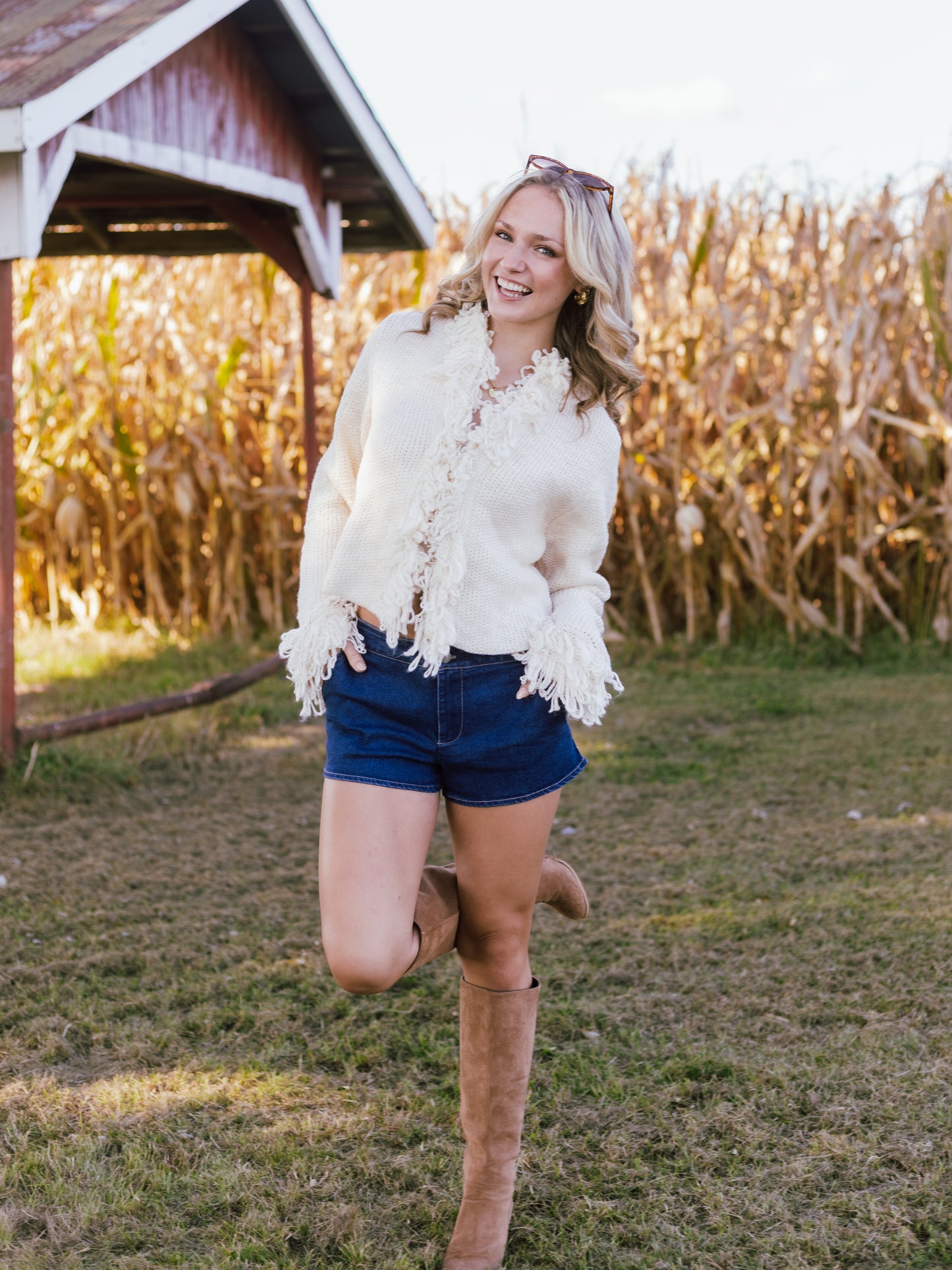 Jolene Fringe Top