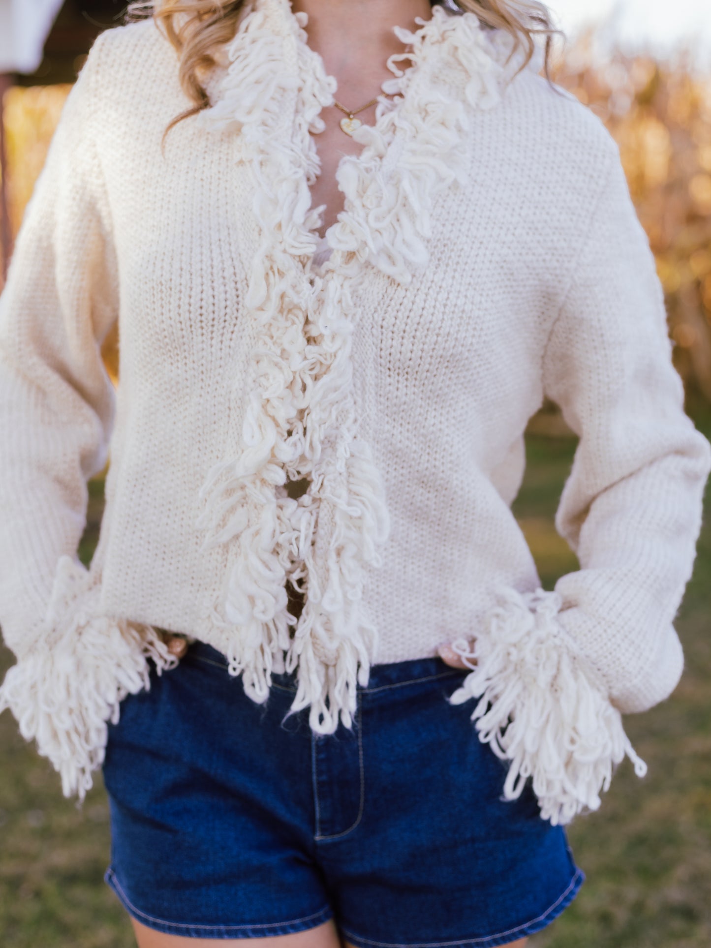 Jolene Fringe Top