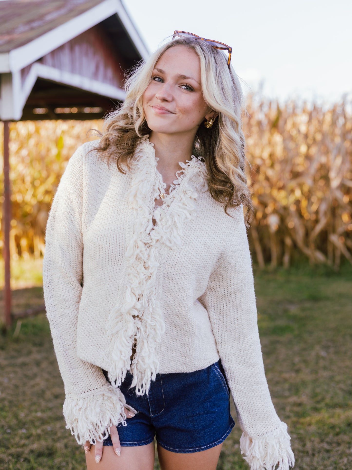Jolene Fringe Top