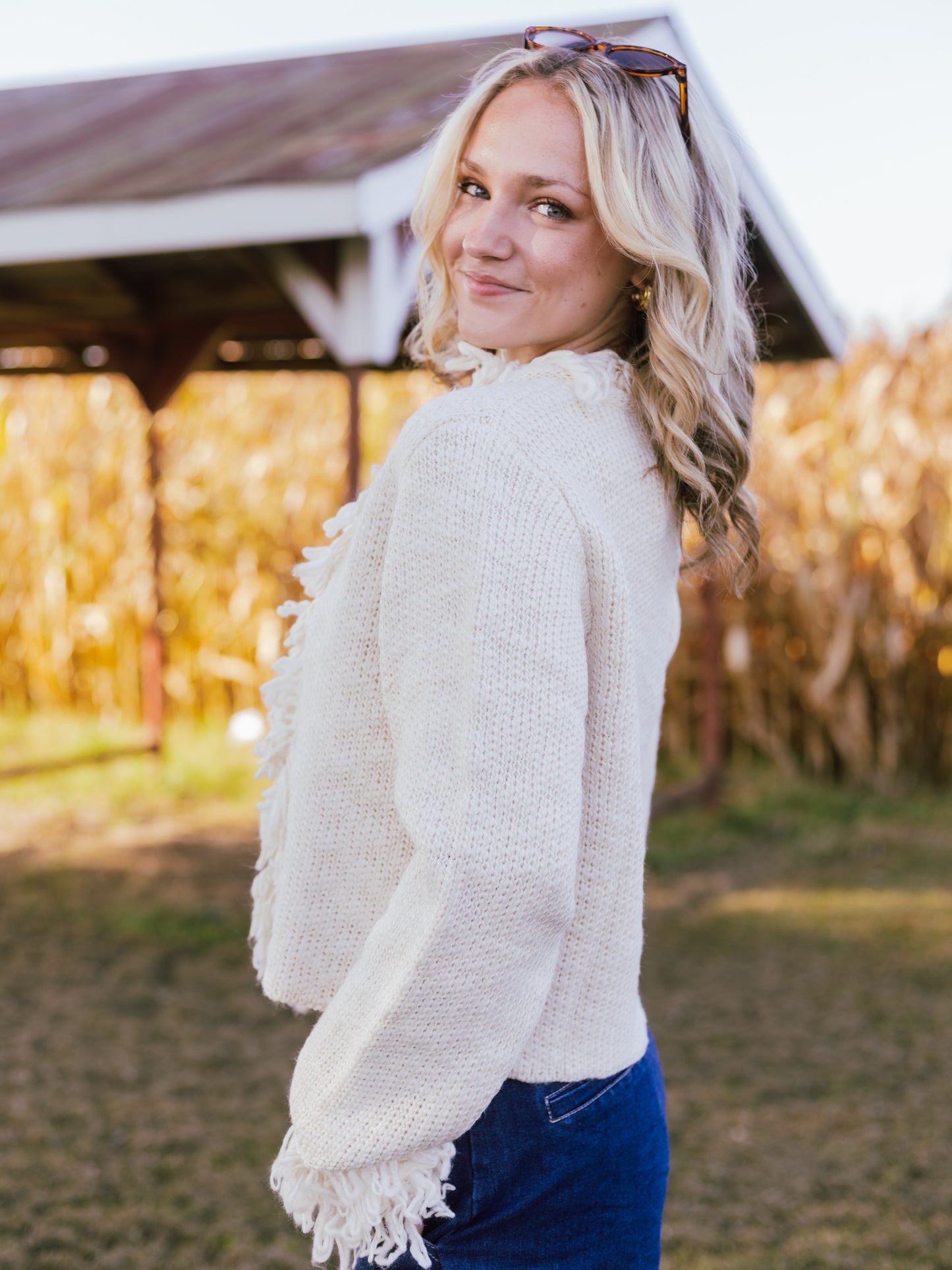Jolene Fringe Top