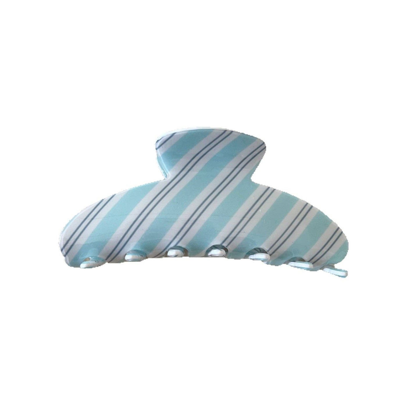 Striped Acrylic Claw Clip