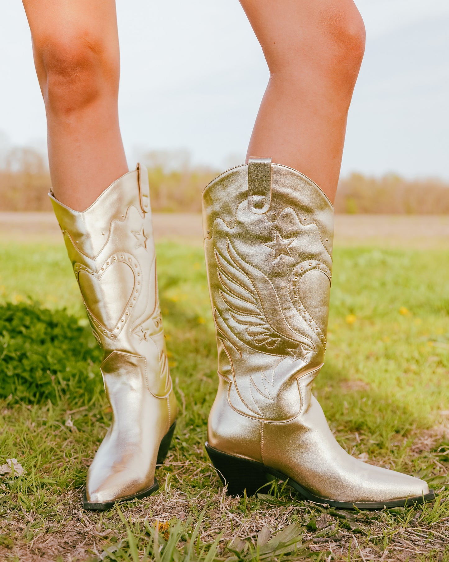 Heart of Gold Boots