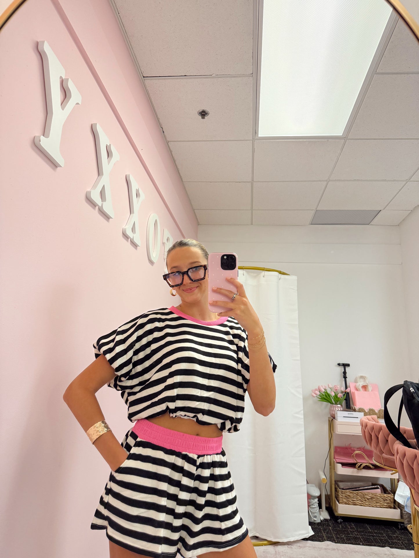 Striped Bubble Shirt