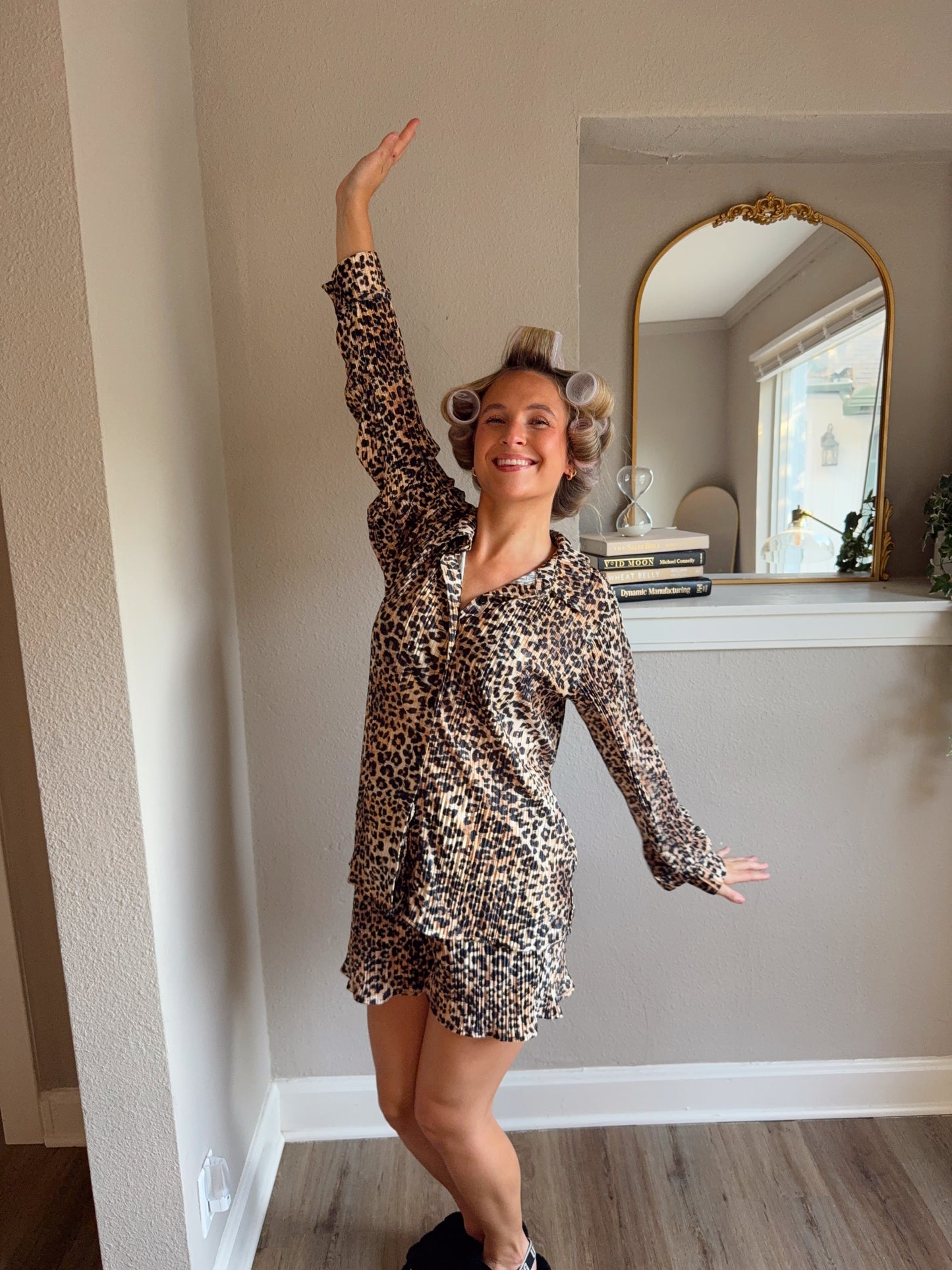 Leopard Lounge Set