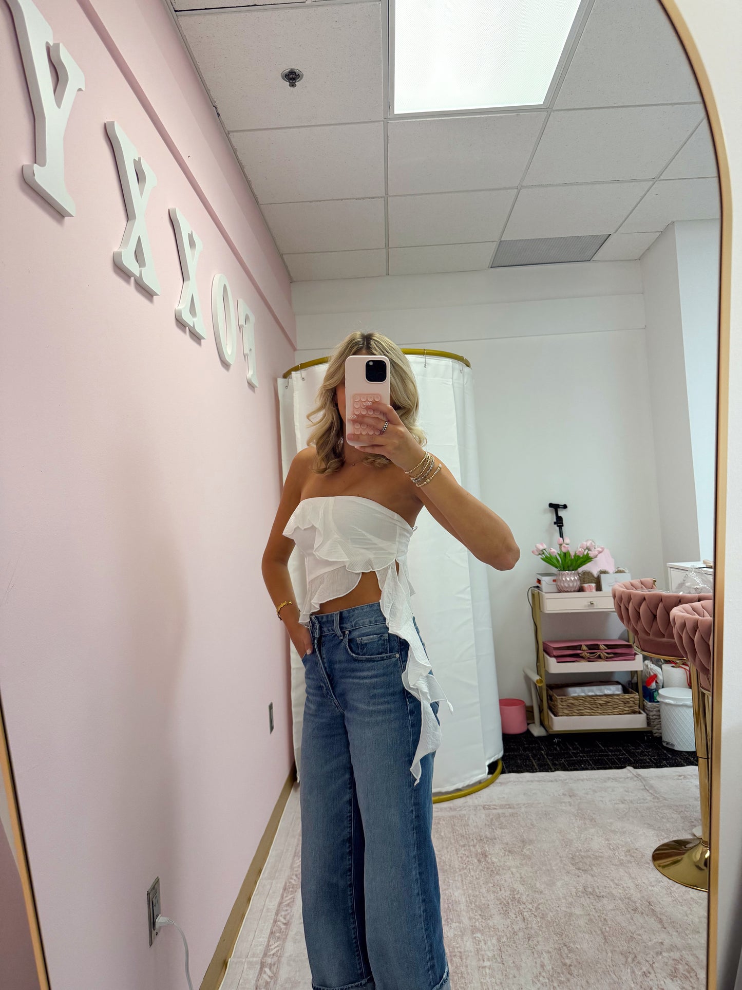 Isla Ruffle Top