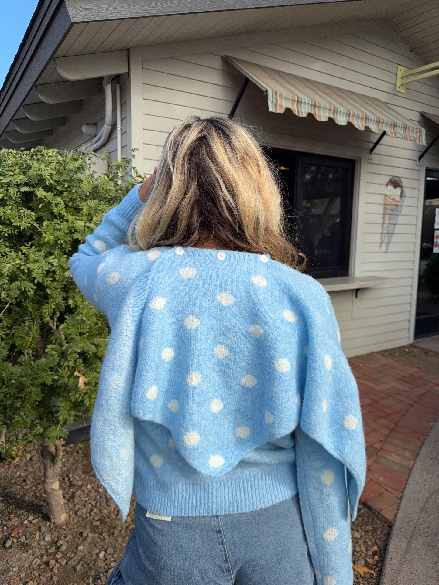 Dottie Sweater (with detachable scarf)