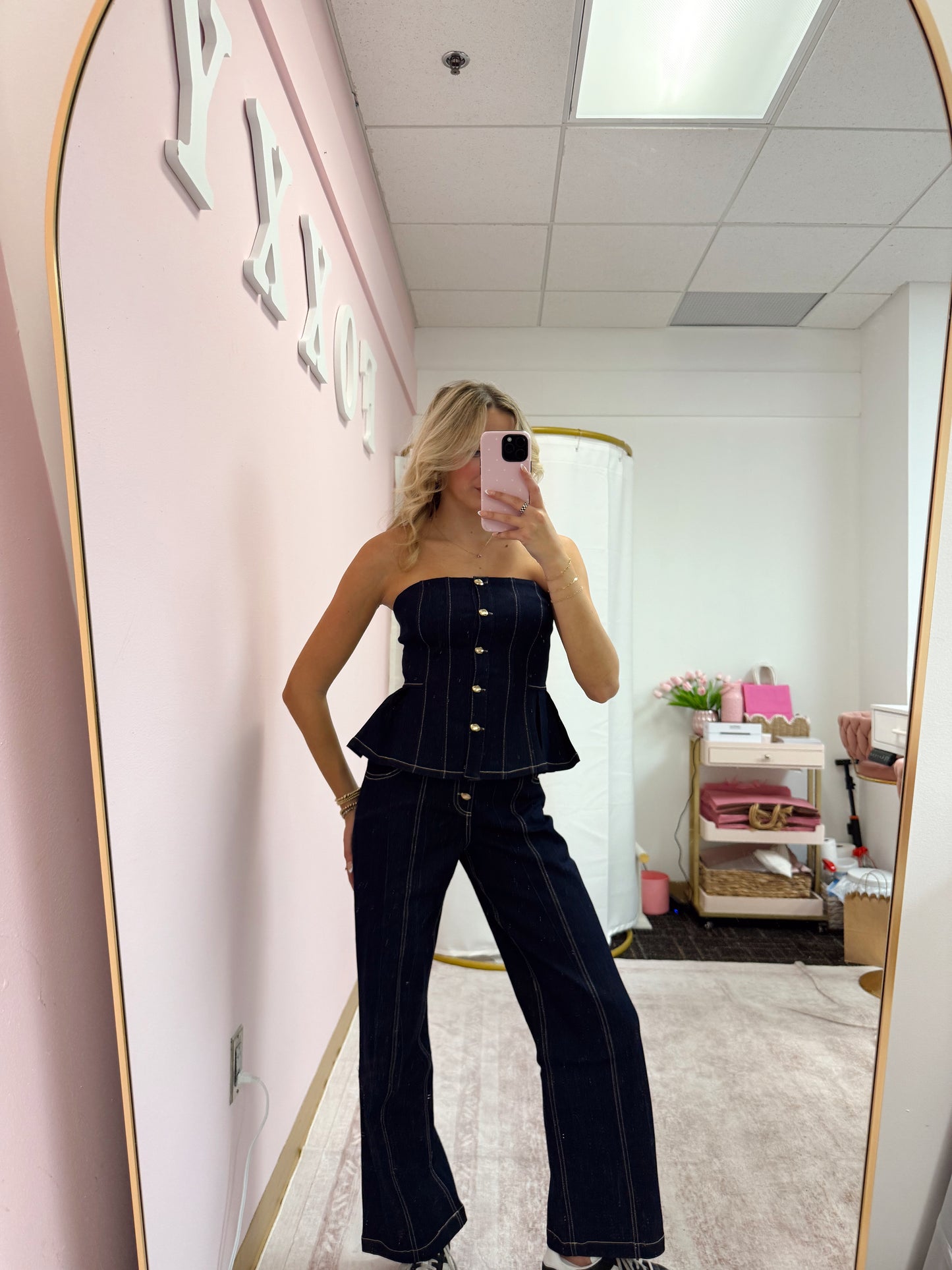 Indigo Denim Pants