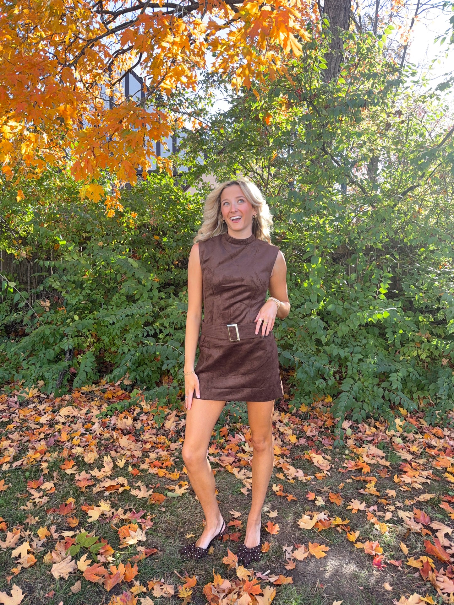 Espresso Mini Dress