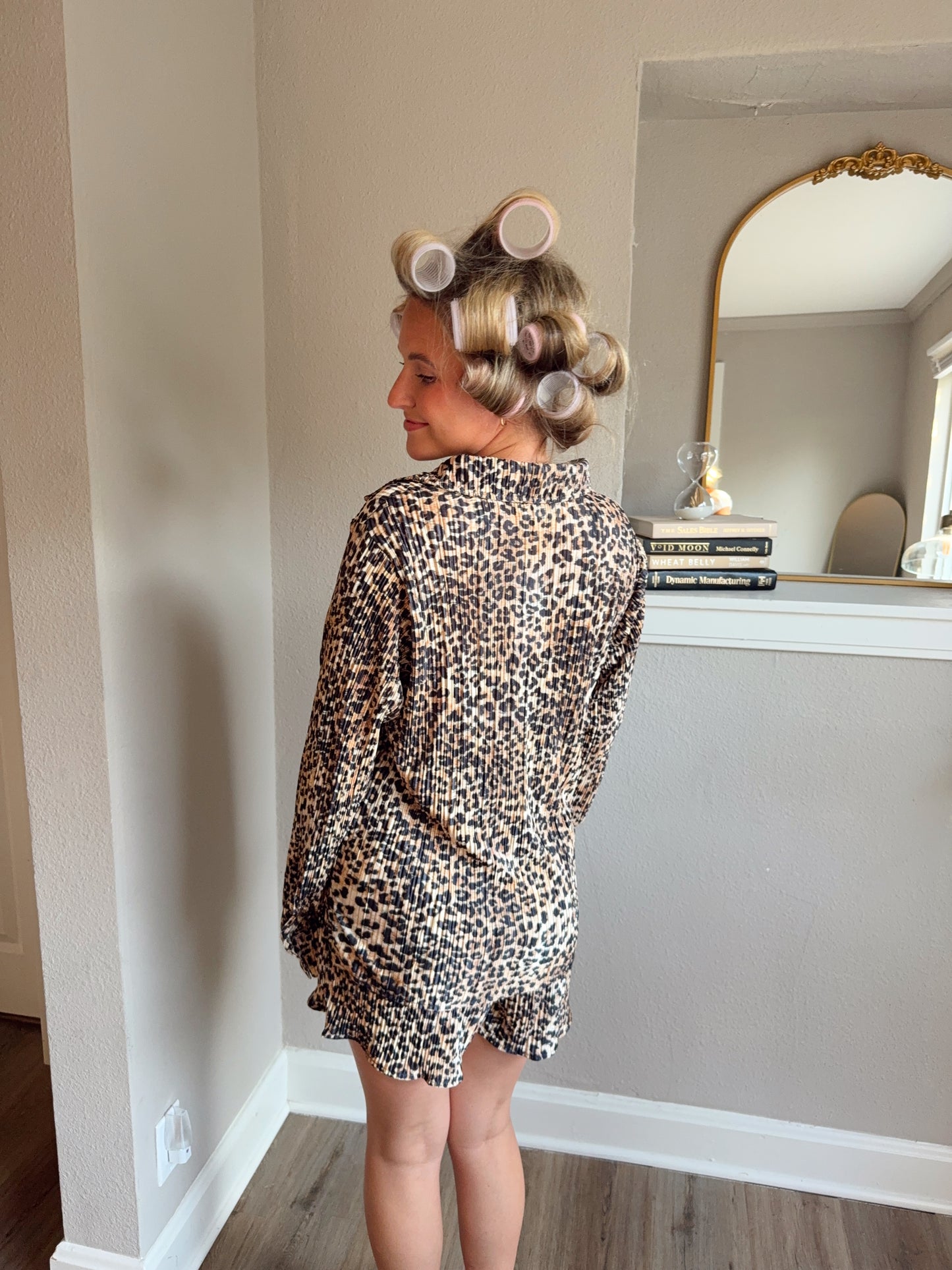 Leopard Lounge Set