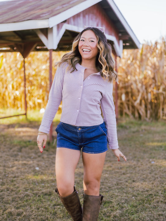 Maple Button-Up