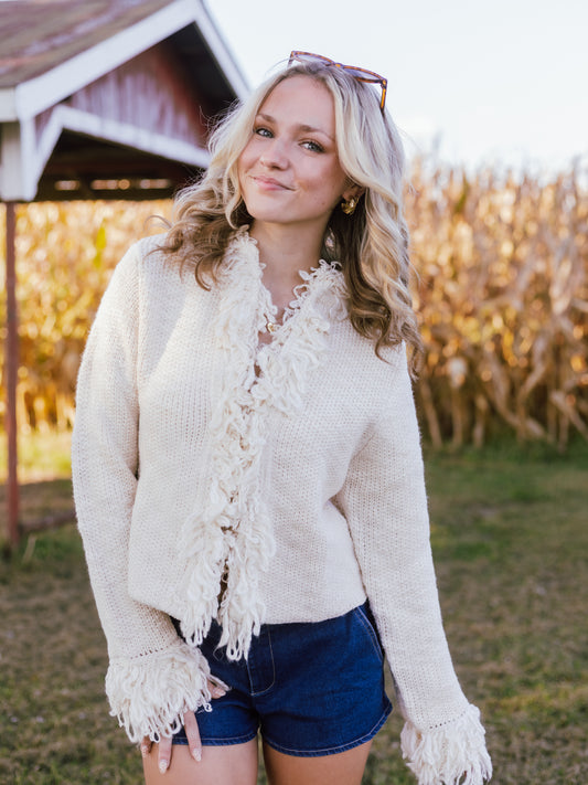 Jolene Fringe Top