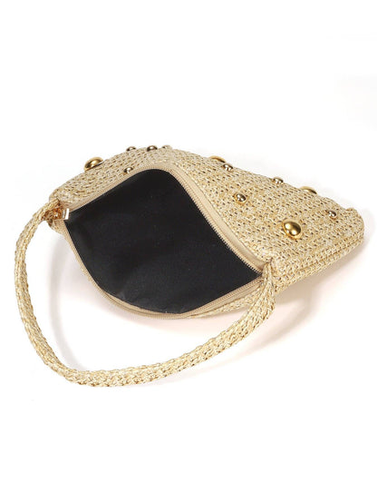 Straw Evening Clutch