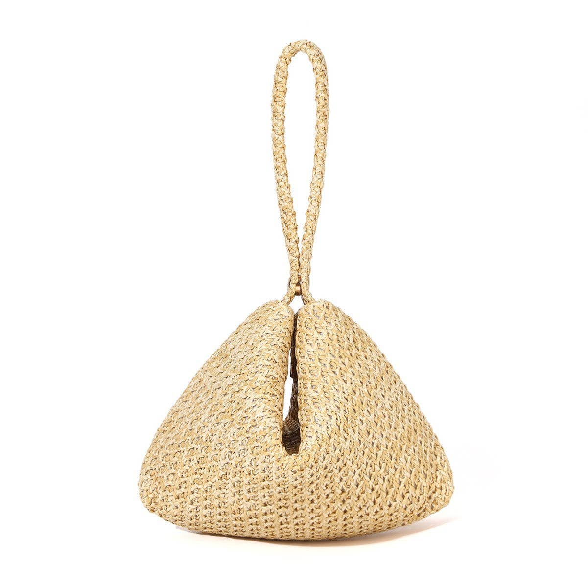 Straw Evening Clutch