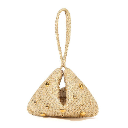 Straw Evening Clutch