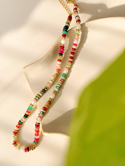 Boho Color Necklace
