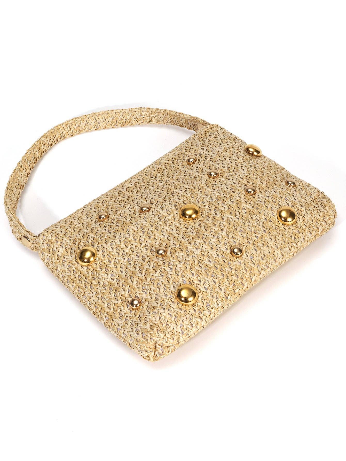 Straw Evening Clutch
