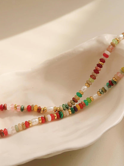 Boho Color Necklace