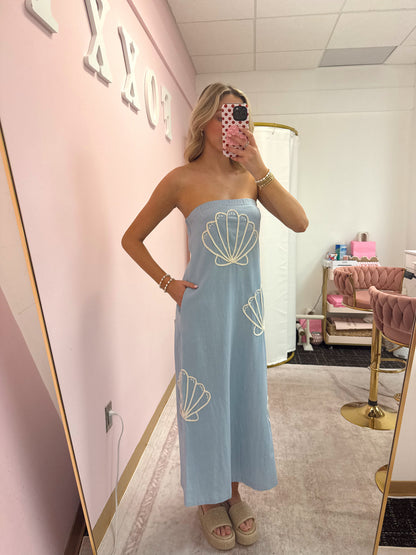 Seashell Maxi Dress