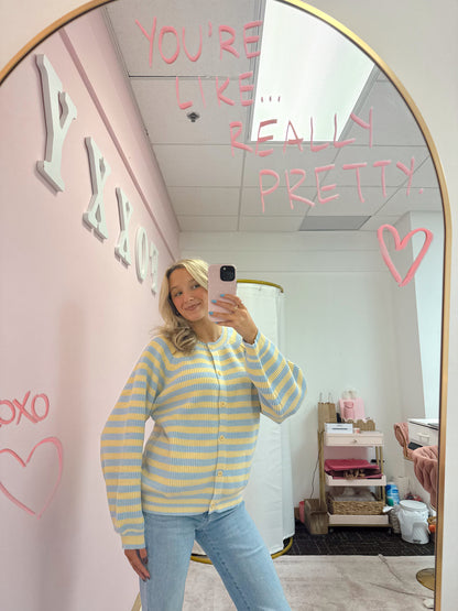 Buttercream Striped Knit