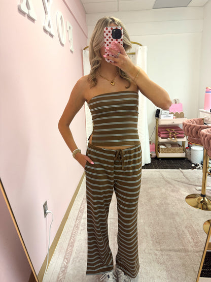 Coastal Breeze Striped Set