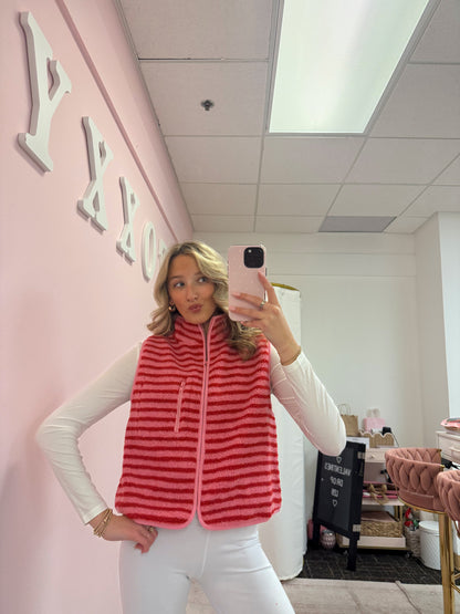 Sunday Striped Vest