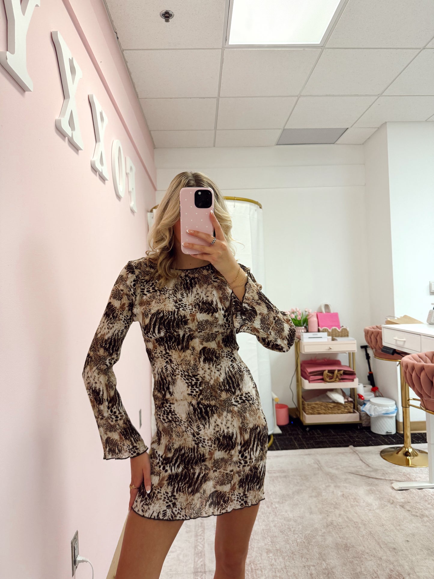 Animal Print Dress (PRE-ORDER)