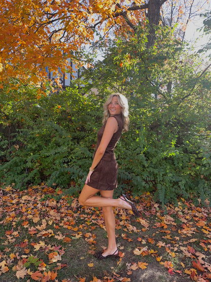 Espresso Mini Dress