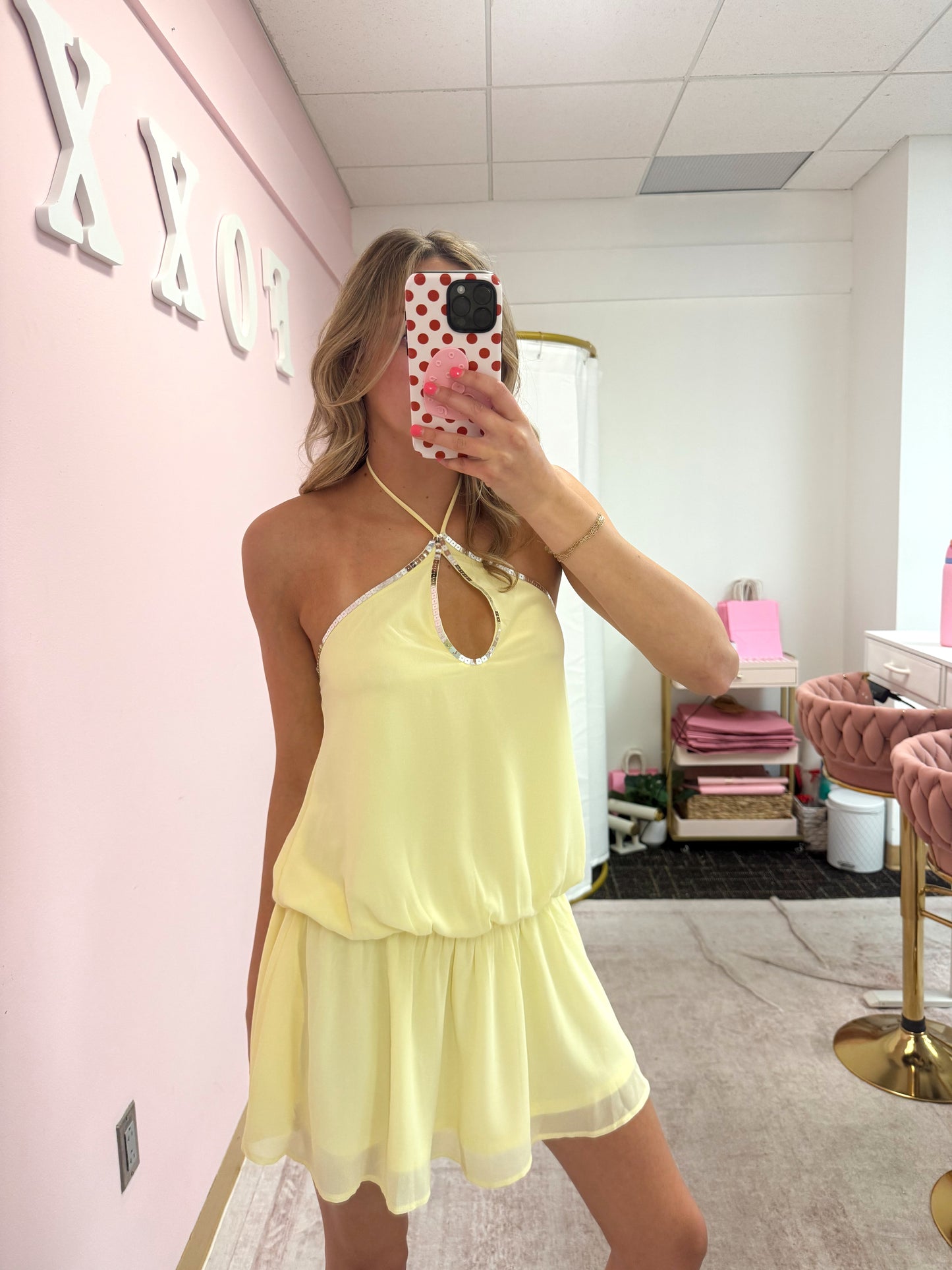 Disco Mini Dress - L Disco Mini Dress - L