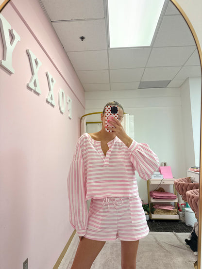 Pink Cabana Set