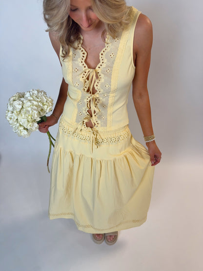 Golden Maxi Skirt