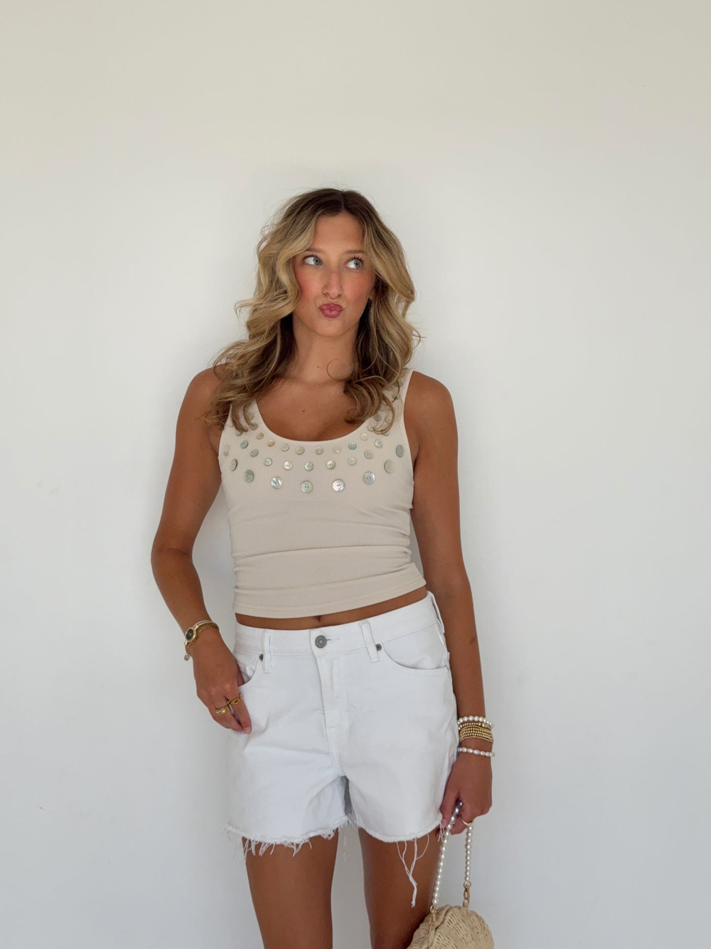 Seashell Tank Top