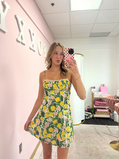 Lemon Floral Mini