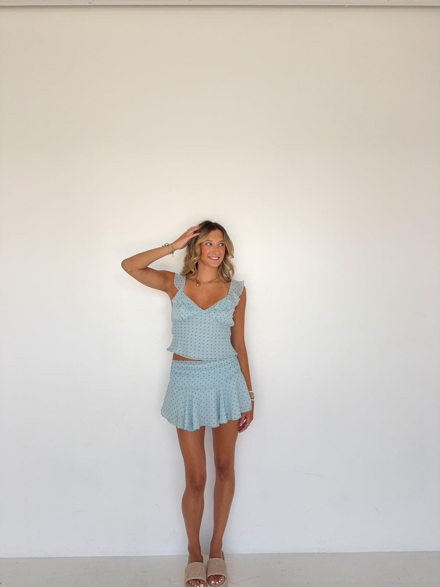 Cotton Candy Polka Set