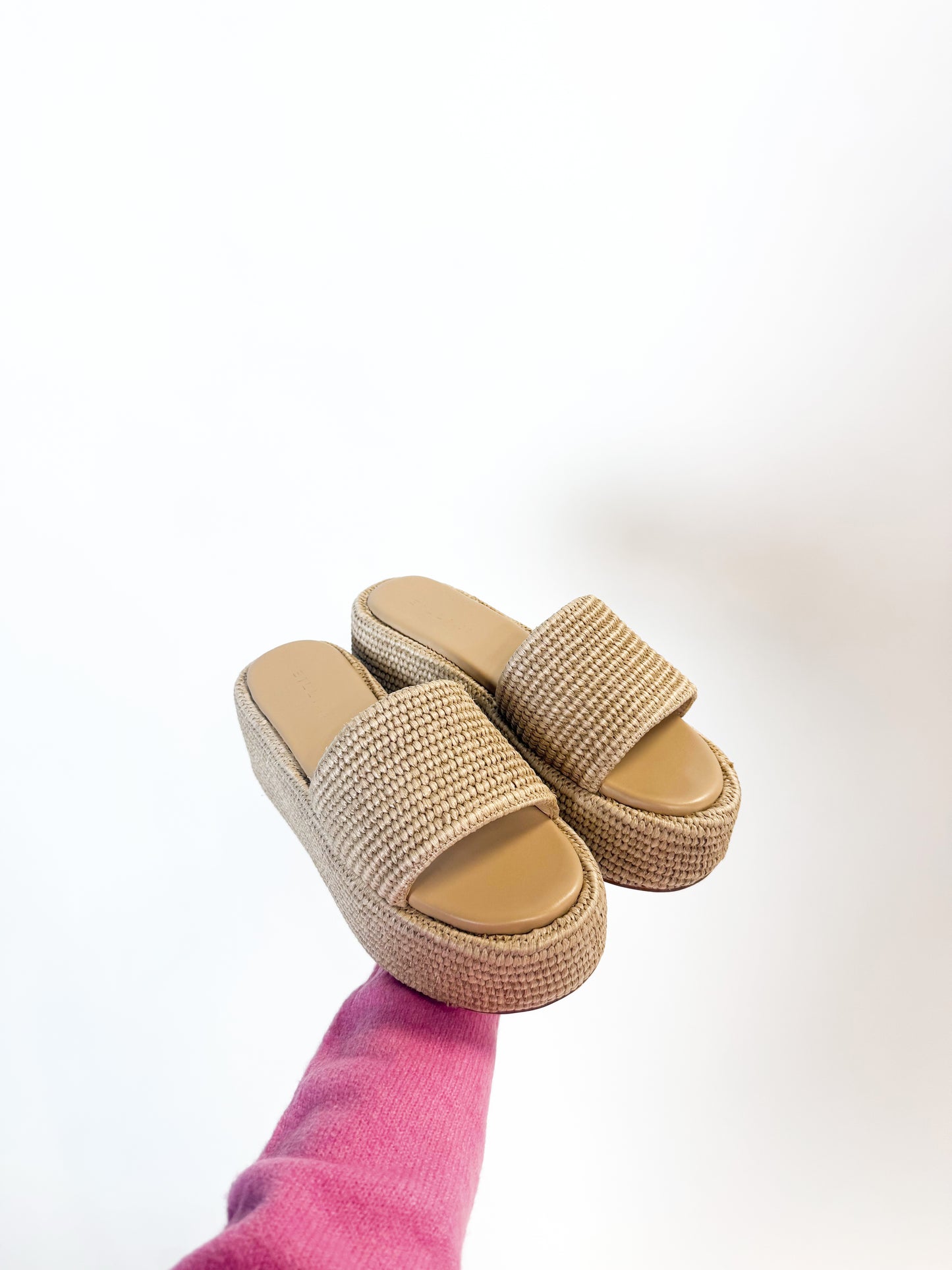 Sandy Platform Sandals