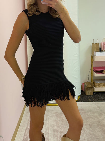 Fringe Mini Dress