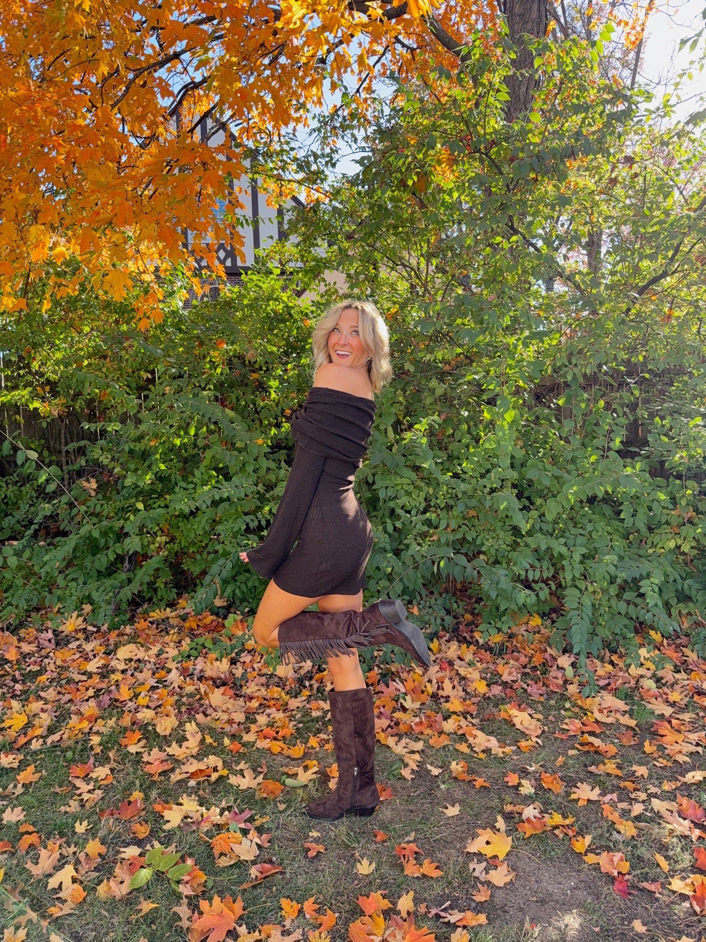 Rubi Knit Mini Dress