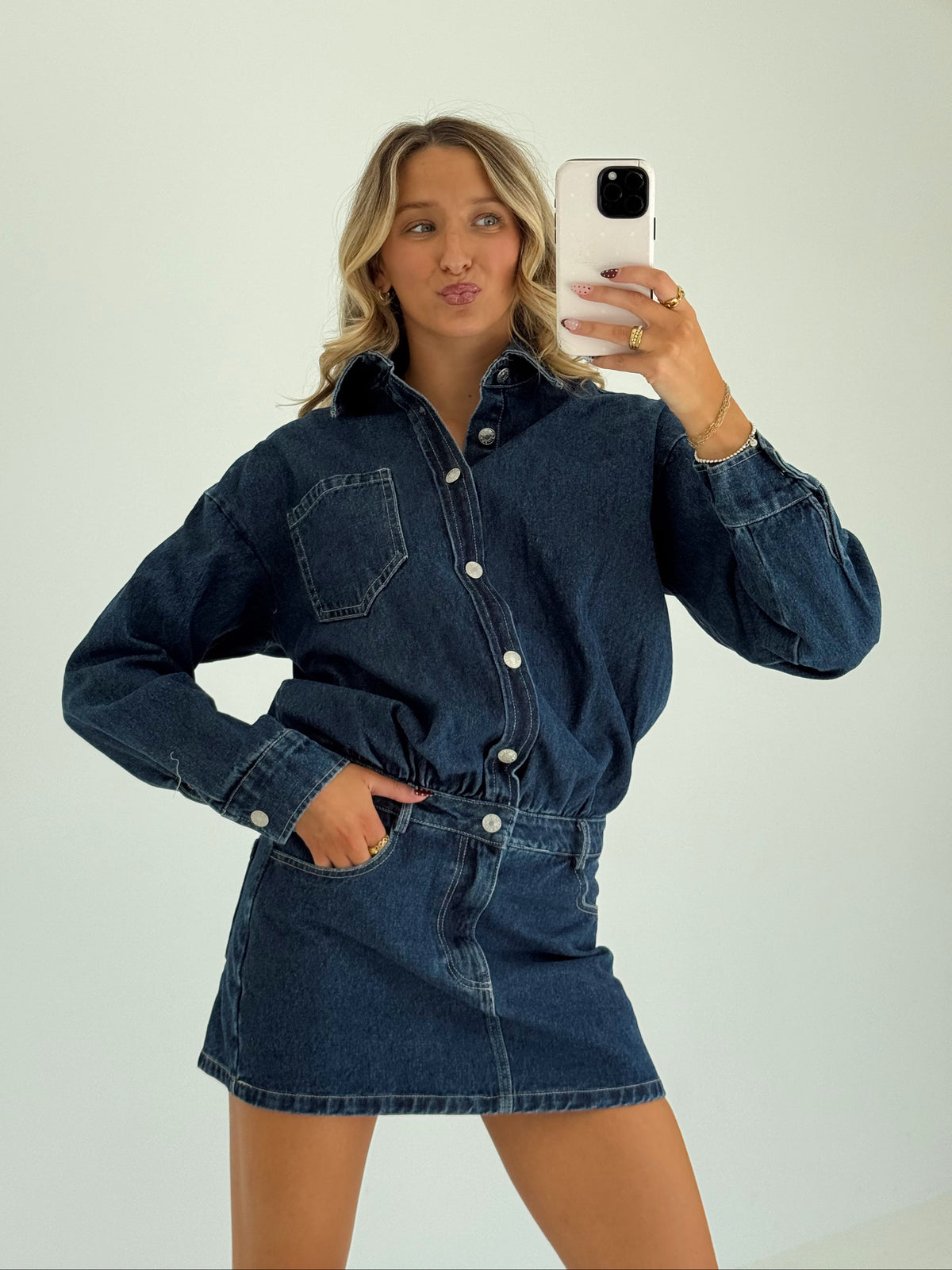 Georgia Denim Dress