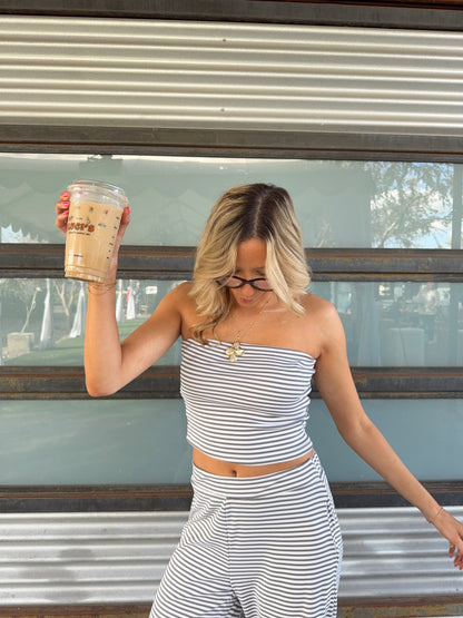 On The Go Striped Set