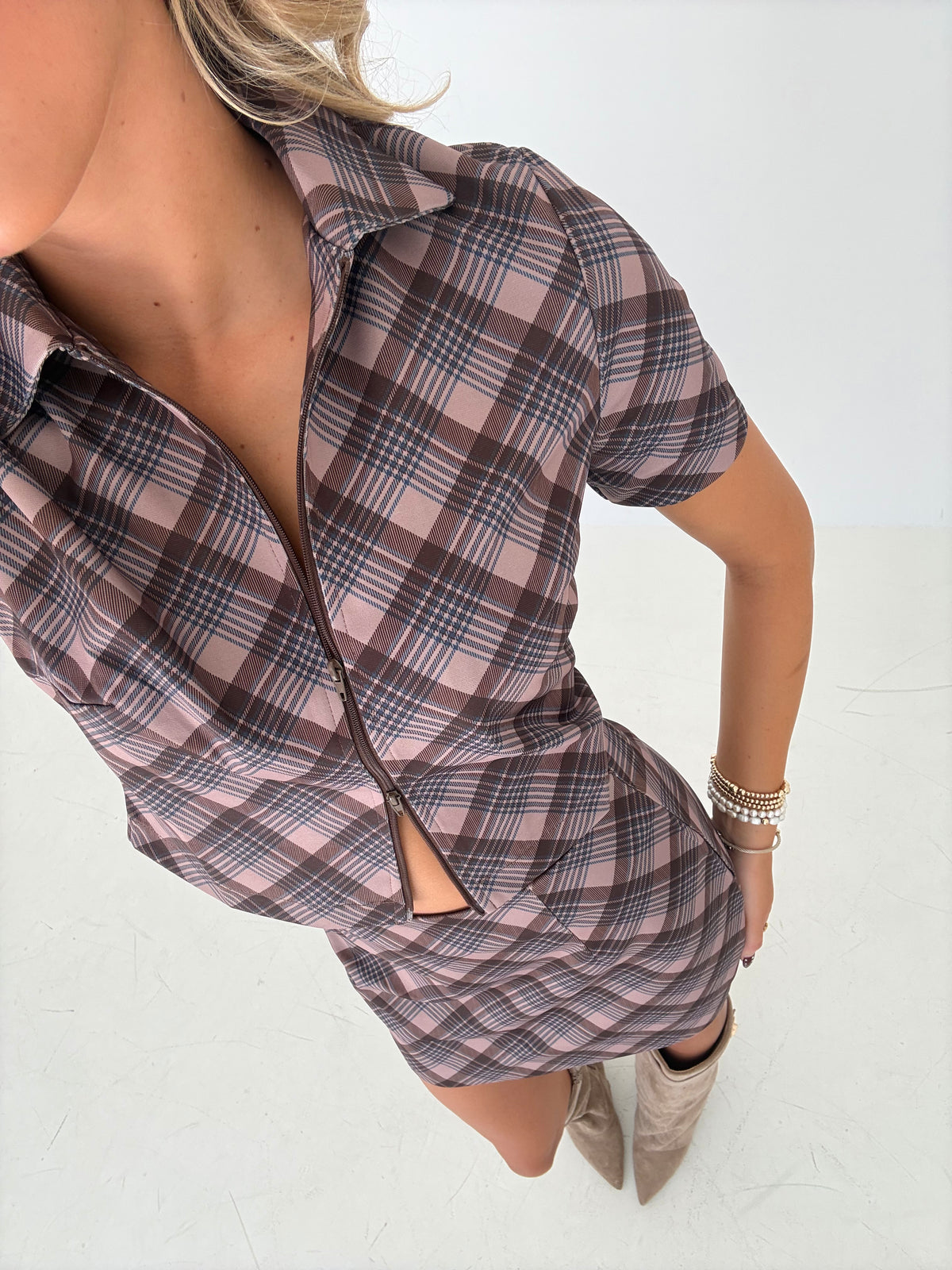 Cambridge Plaid Set