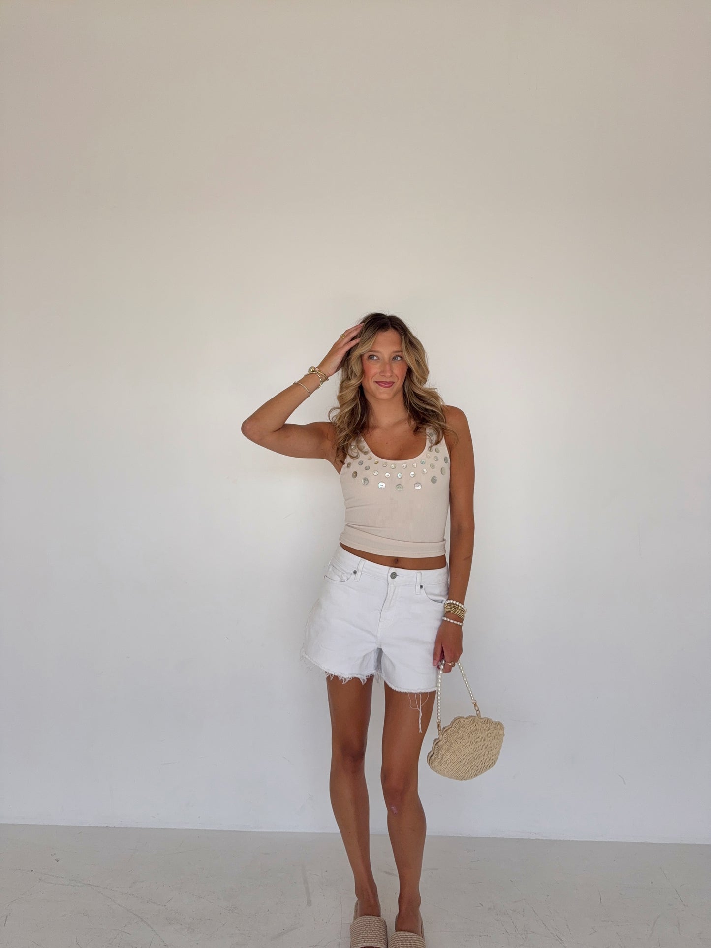 Seashell Tank Top
