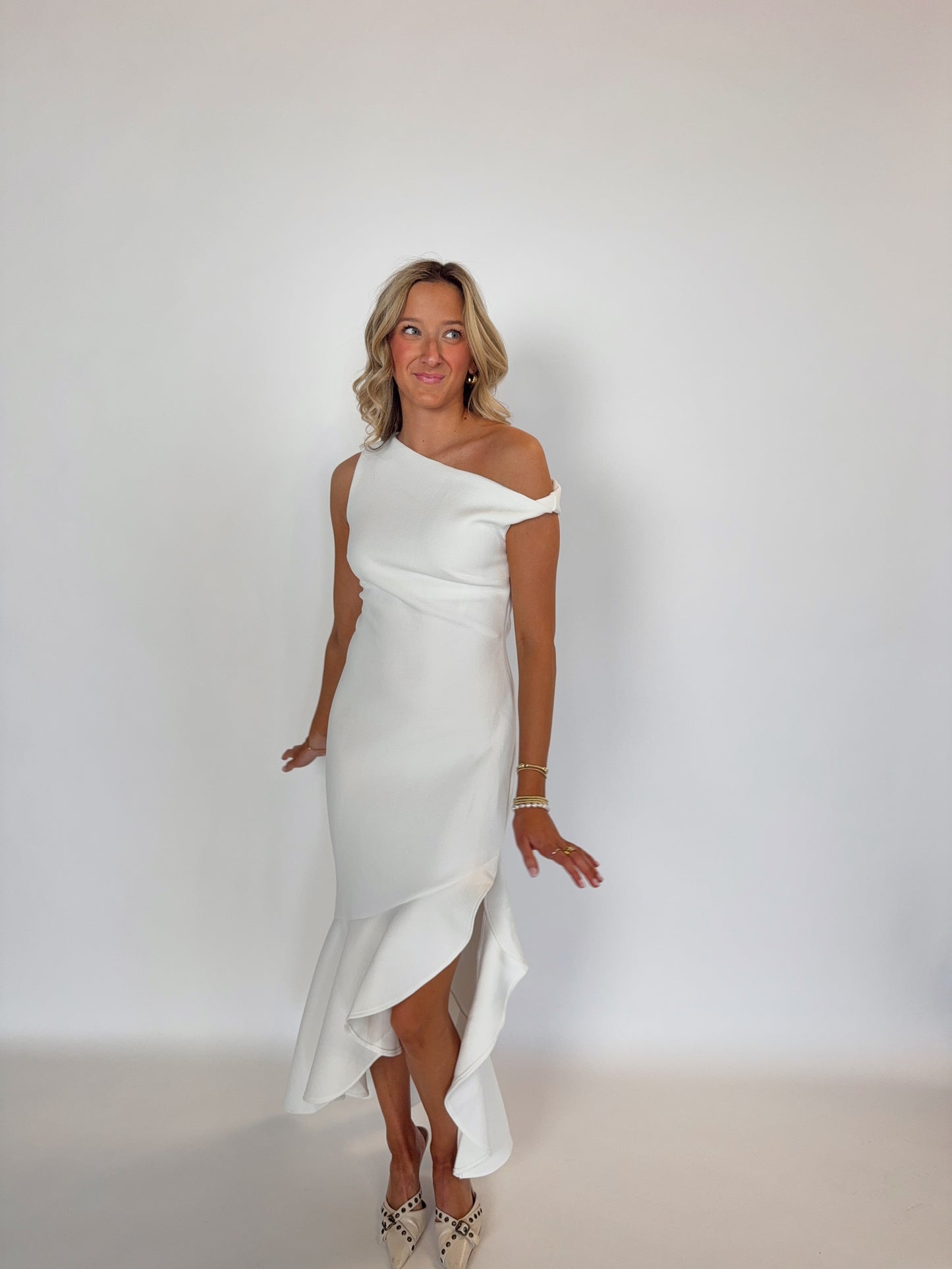 Hailey Tiered Midi Dress