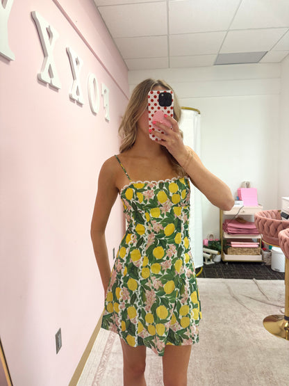 Lemon Floral Mini