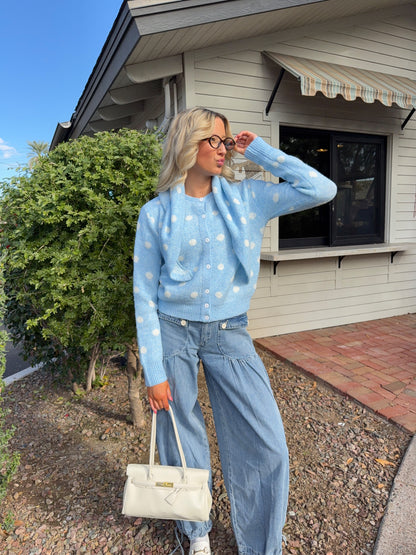 Dottie Sweater (with detachable scarf)