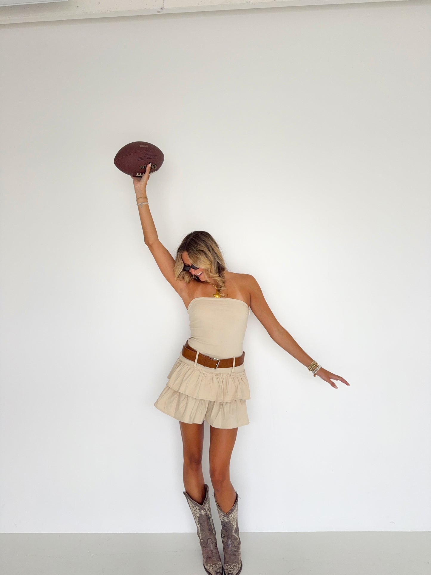 Western Buckle Dress