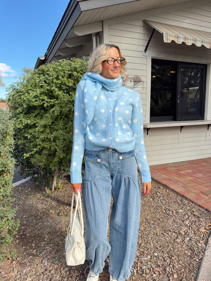 Dottie Sweater (with detachable scarf)