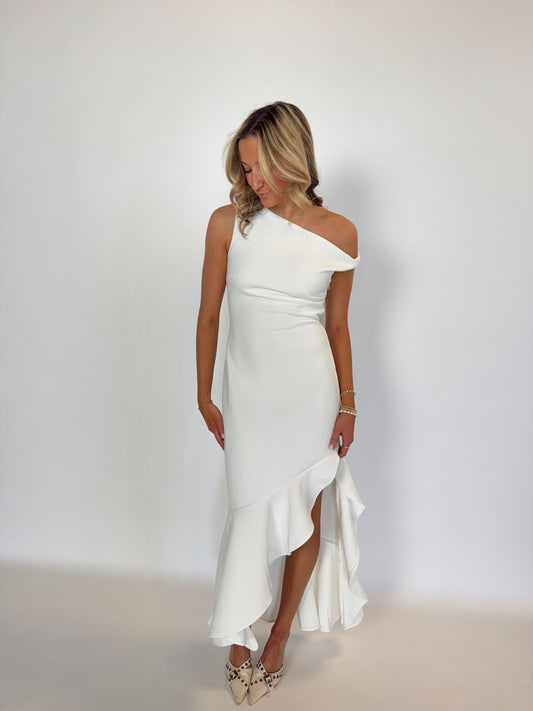 Hailey Tiered Midi Dress