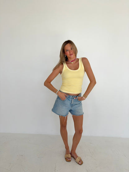 Banana Striped Tank