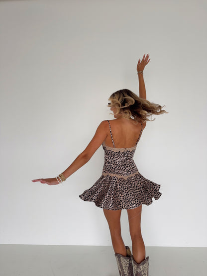 Spot Mini Dress
