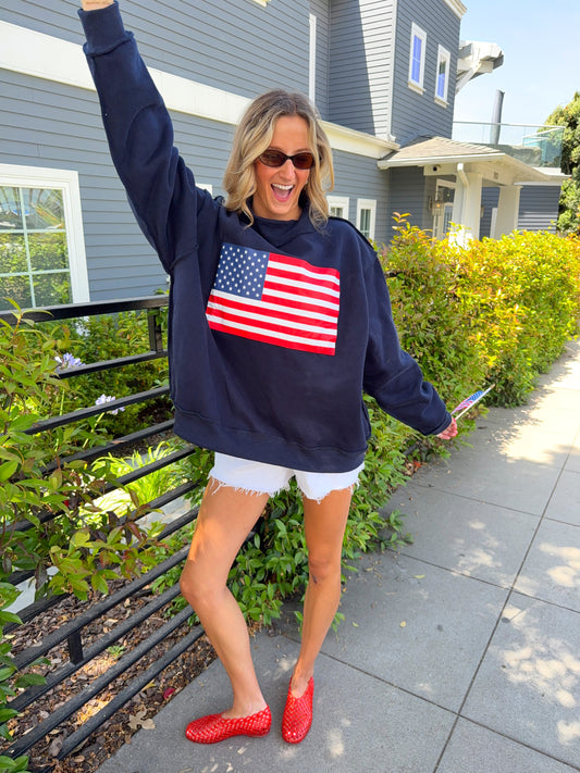 USA Reversible Mockneck