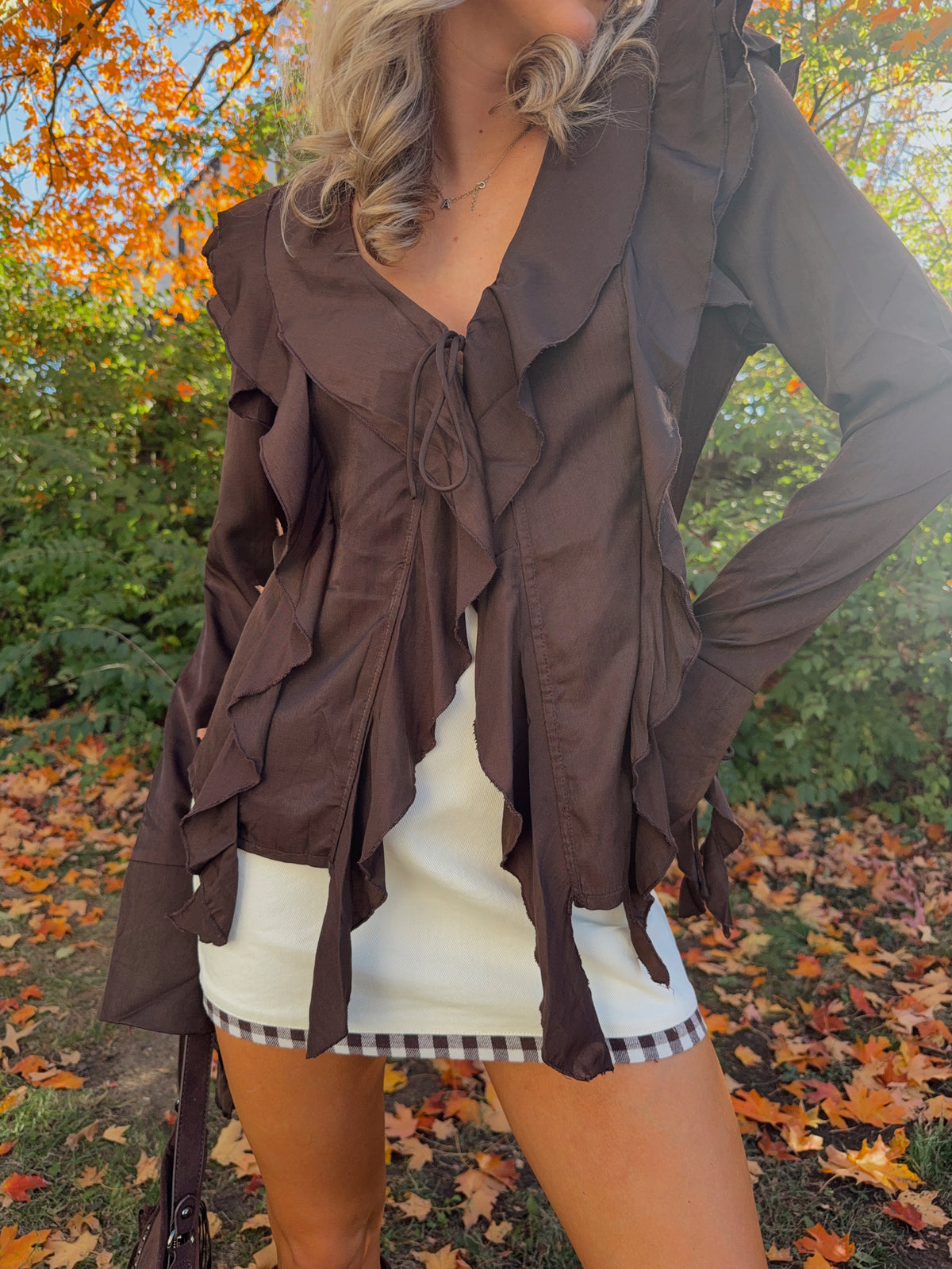 Ember Ruffli Ember Ruffle Top – Shop The Foxxy